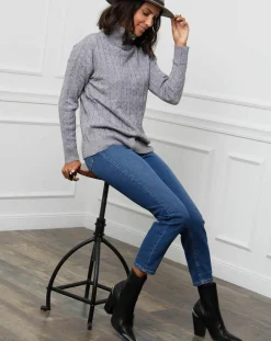 Femme Soft Cashmere Pulls^Pull Margaux gris