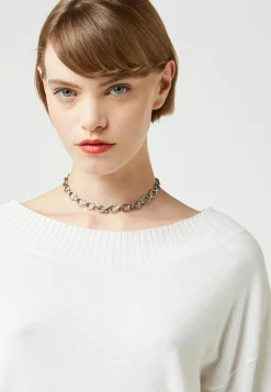 Pull Marie-Chantal ample blanc écru-Rodier Outlet