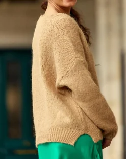 Femme La Petite Etoile Pulls^Pull Melanie beige
