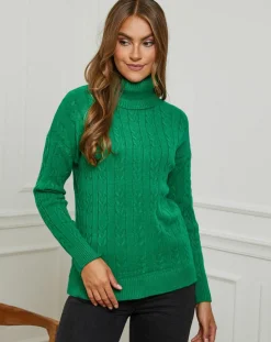 Pull Mila vert-Soft Cashmere Best