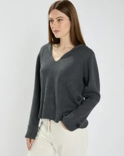 Pull Nilim gris chiné-Zapa Hot