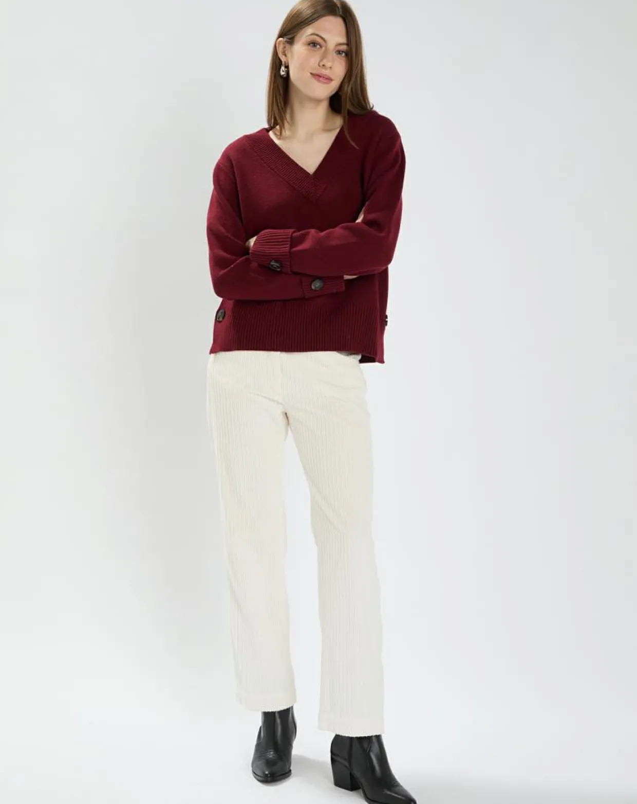 Pull Nin bordeaux-Zapa New