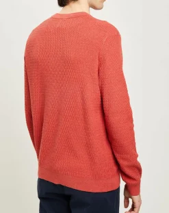 Homme Harris Wilson Pulls^Pull Ocean brique