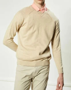 Homme Harris Wilson Pulls^Pull Oji beige