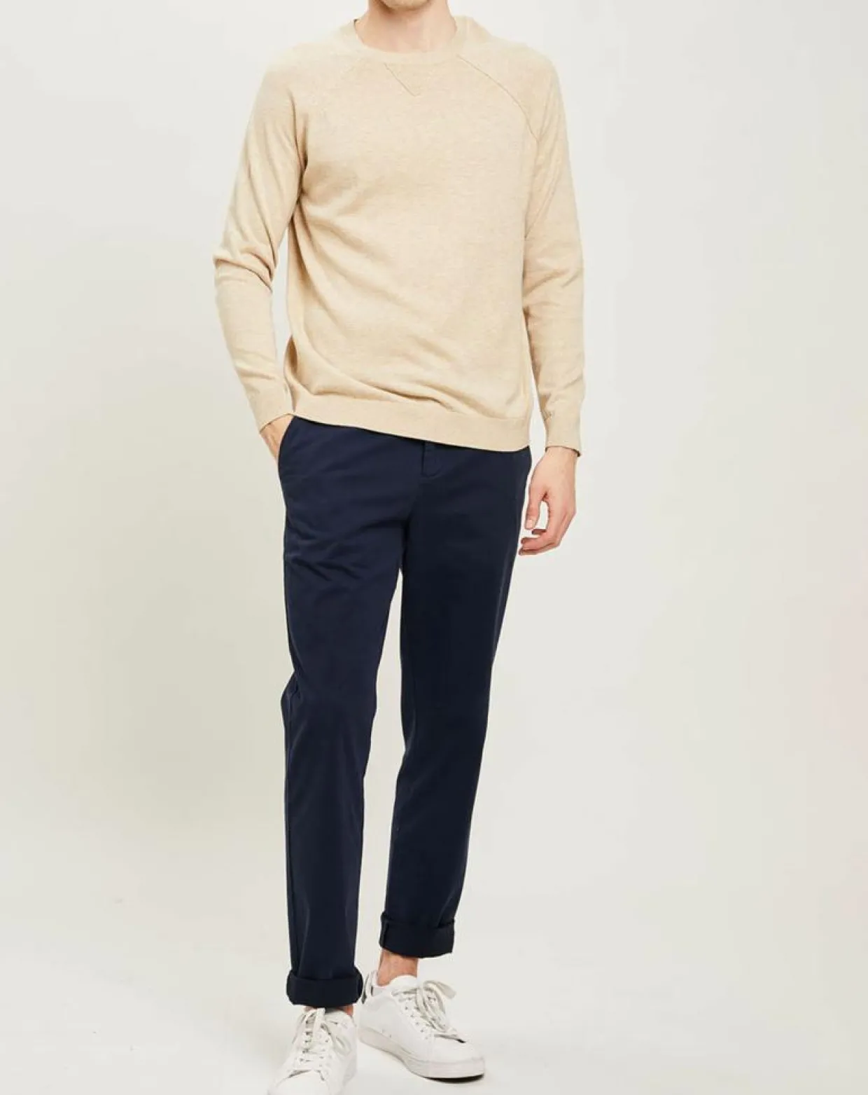 Homme Harris Wilson Pulls^Pull Oji beige