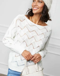 Pull Olivia blanc-L'Armoire de Suzette Hot