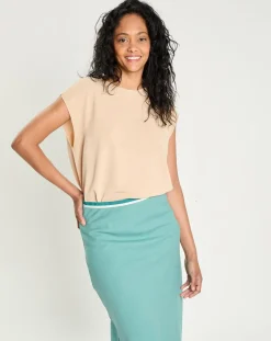 Femme Lauren Vidal Pulls^Pull Perle beige