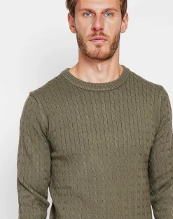 Homme Cachemire & Jo Pulls^Pull Pierre kaki
