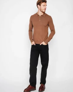 Homme Cachemire & Jo Pulls^Pull Pierre marron