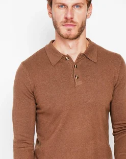 Homme Cachemire & Jo Pulls^Pull Pierre marron