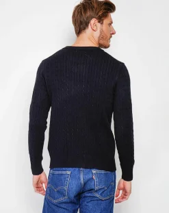 Pull Pierre noir-Cachemire & Jo Discount