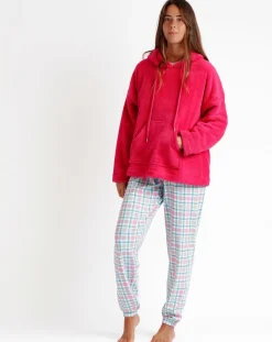 Pull polaire rose-Admas