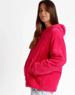 Pull polaire rose-Admas