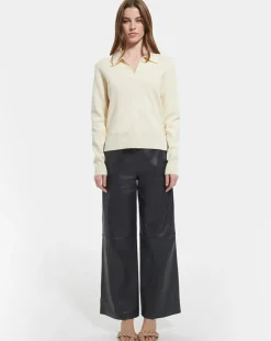 Pull Polo ecru-Zapa New