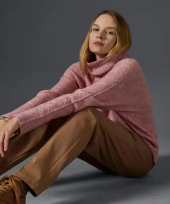 Pull Romi col amovible bois de rose-Rodier Clearance