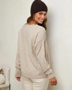 Femme Soft Cashmere Pulls^Pull Rose beige
