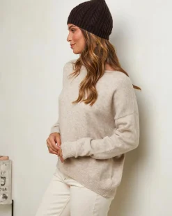 Femme Soft Cashmere Pulls^Pull Rose beige