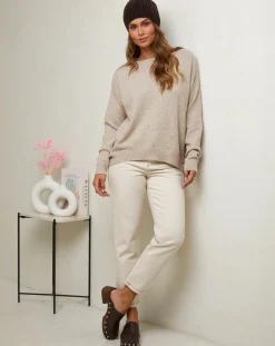 Femme Soft Cashmere Pulls^Pull Rose beige