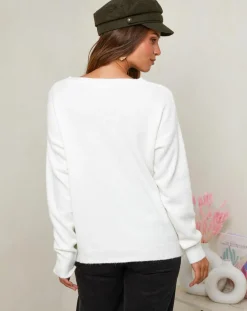 Femme Soft Cashmere Pulls^Pull Rose écru