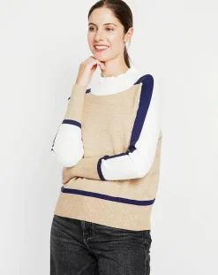 Femme Assuili Pulls^Pull Salome nougat