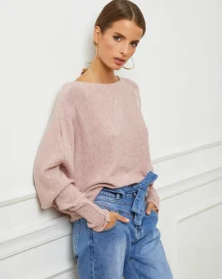 Femme Fleur de cachemire Pulls^Pull Sarah rose