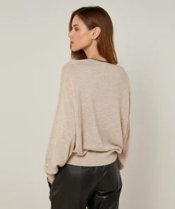 Femme Rodier Pulls^Pull Sibylle en Laine mélangée beige