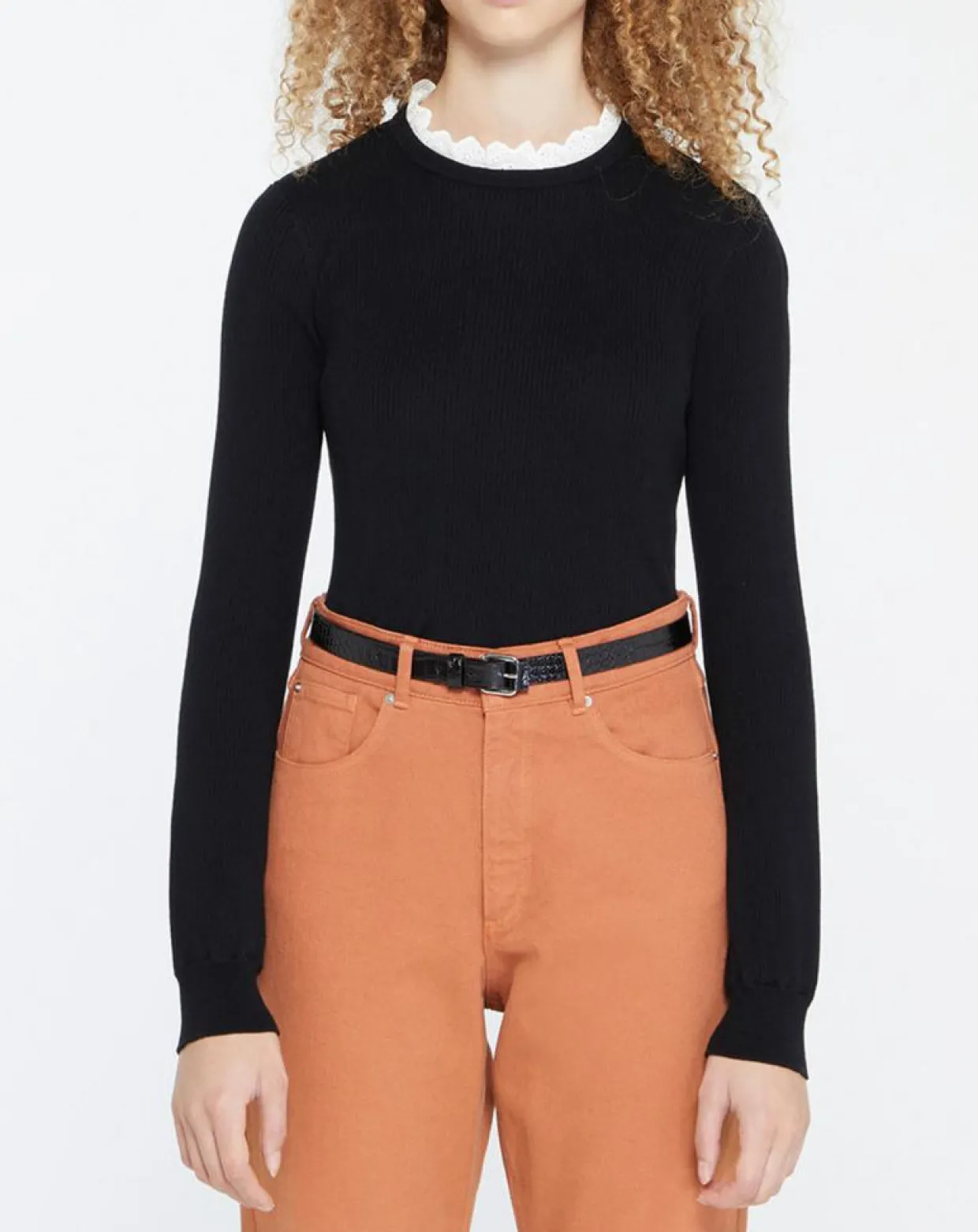 Pull Sophie noir-Yerse Sale