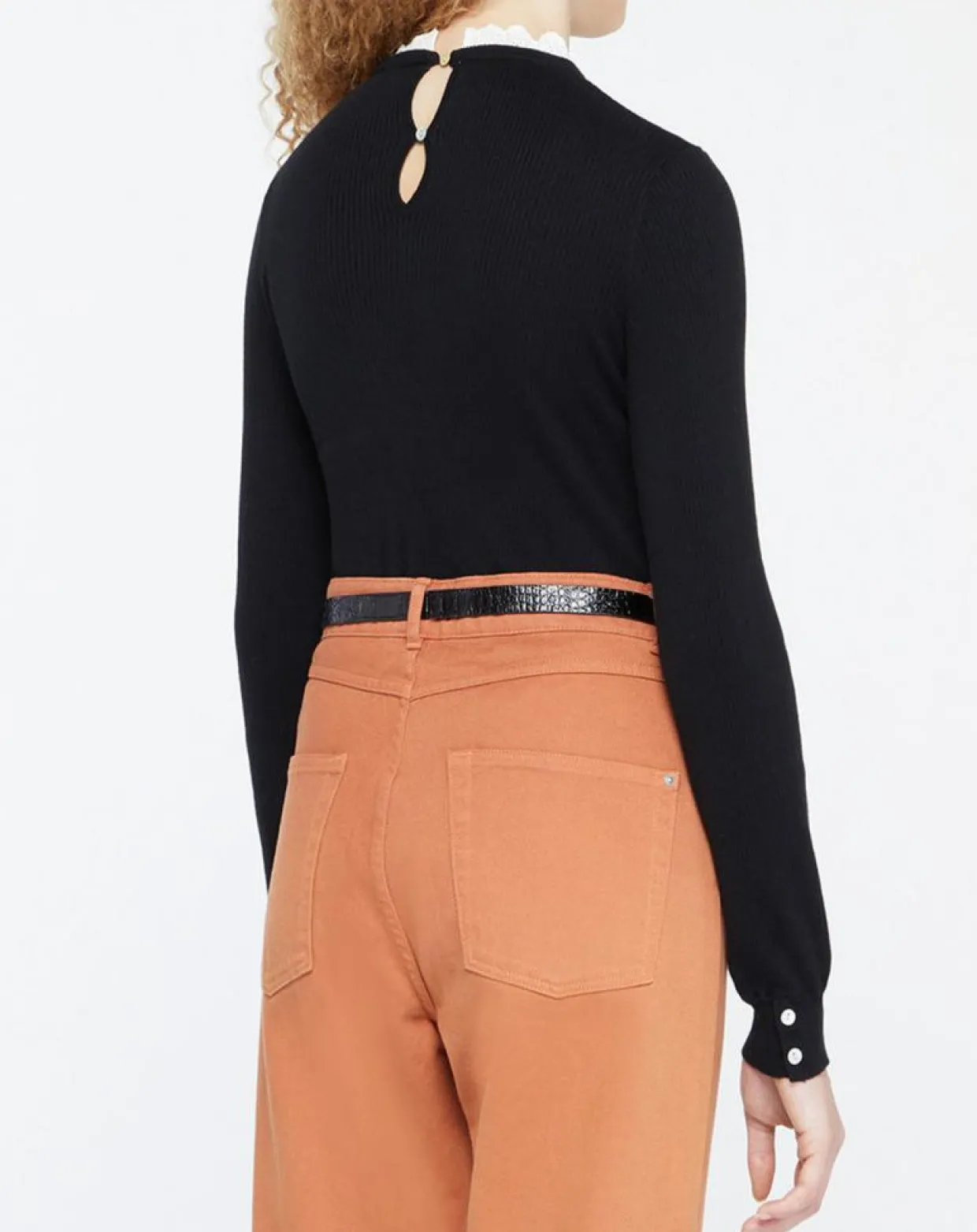 Pull Sophie noir-Yerse Sale