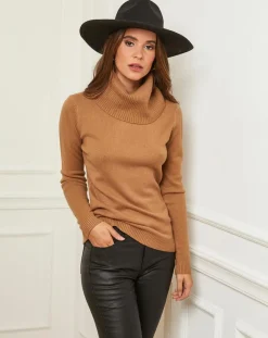 Femme L'Armoire de Suzette Pulls^Pull Stessy camel
