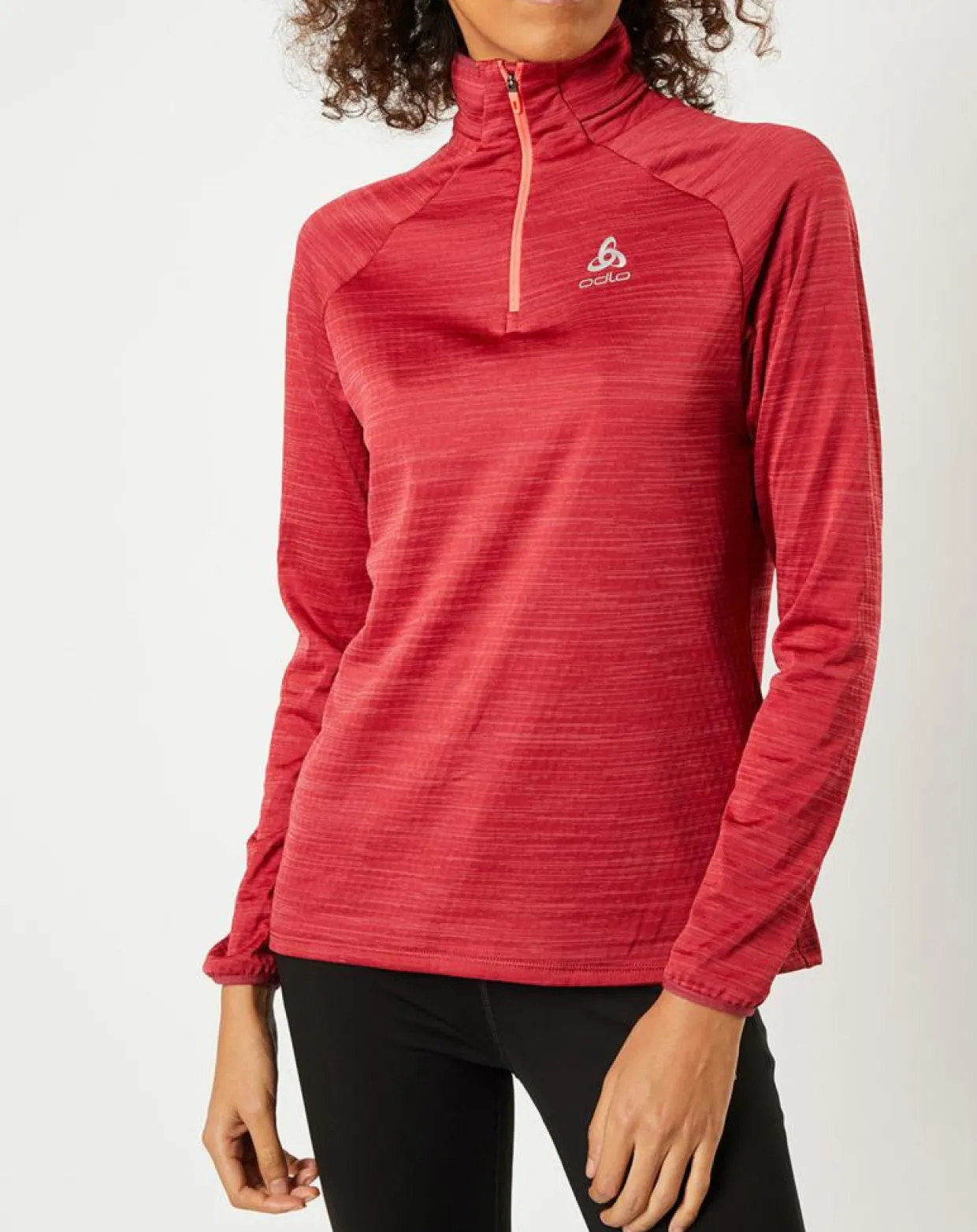 Femme Odlo Pulls^Pull technique Run Easy Warm rouge