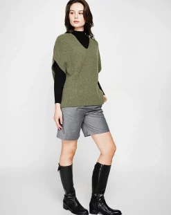 Femme Cachemire & Jo Pulls^Pull Victoire kaki