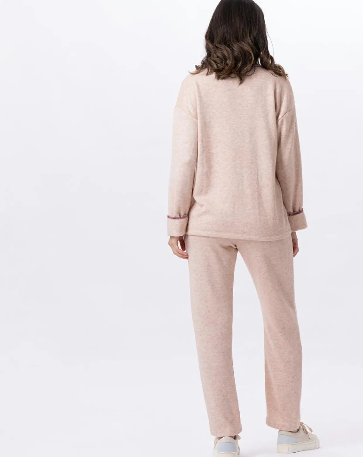 Femme Le Chat Lingerie, Nuit^Pyjama Alpaga beige rose
