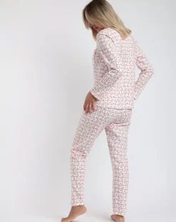 Pyjama boutonné You Are So Loved B écru-Admas Outlet