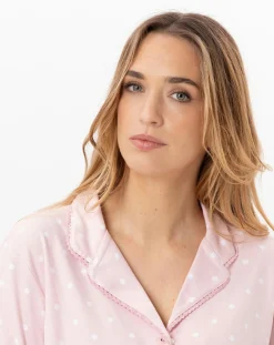 Pyjama Chamade blush-Le Chat Outlet