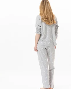 Femme Le Chat Lingerie, Nuit^Pyjama Chamade gris chiné
