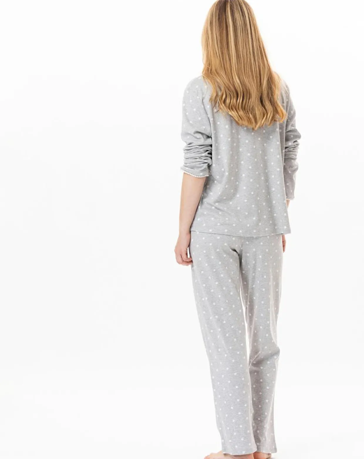 Femme Le Chat Lingerie, Nuit^Pyjama Chamade gris chiné