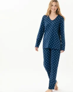 Femme Le Chat Lingerie, Nuit^Pyjama Chamade prusse