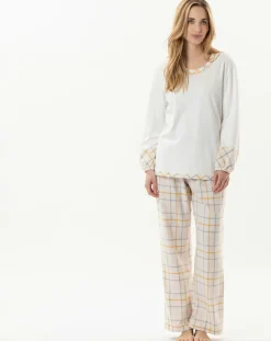 Pyjama Felicita écru/multicolore-Le Chat Outlet