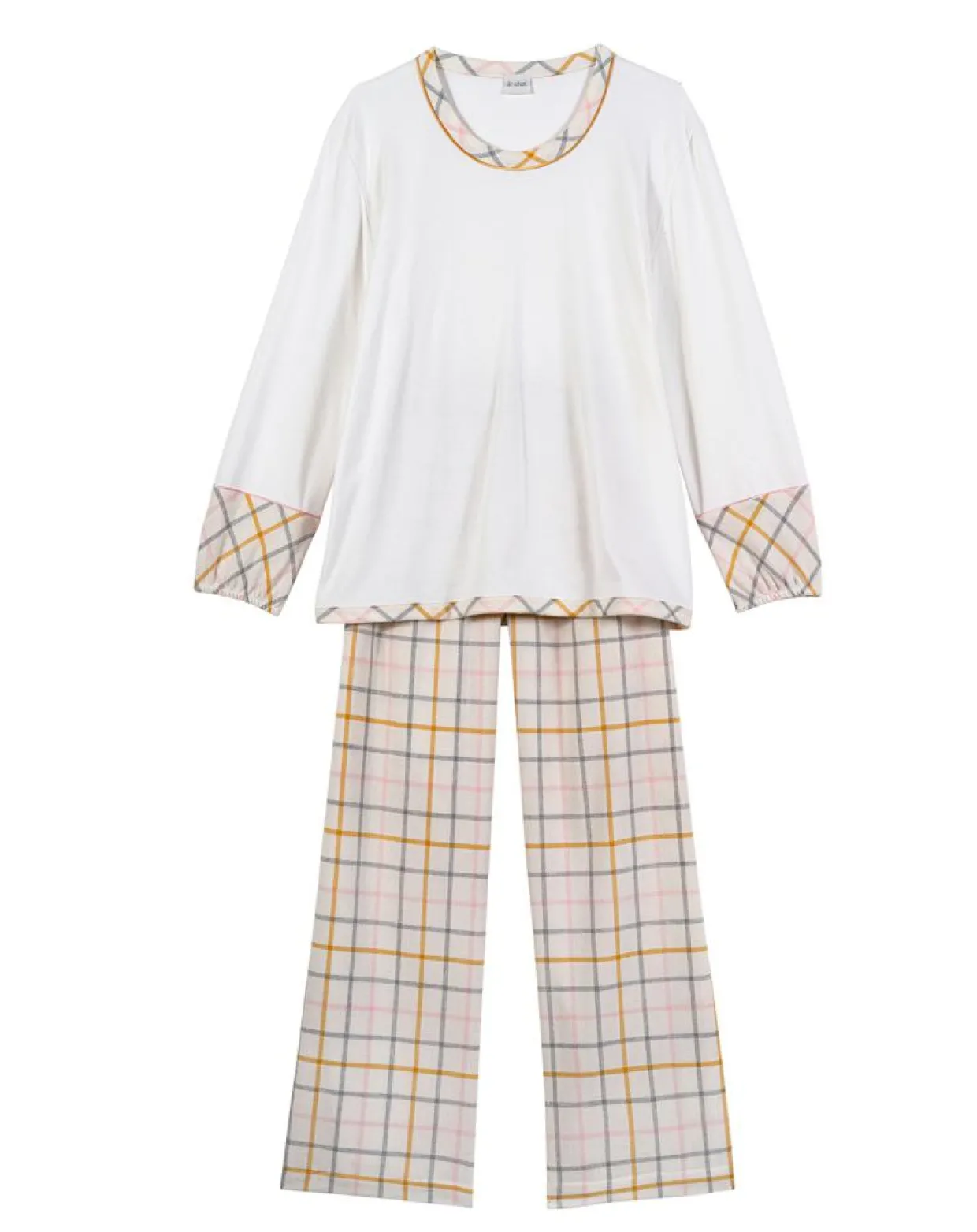 Pyjama Felicita écru/multicolore-Le Chat Outlet