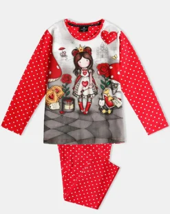 Pyjama Finding My Way rose framboise-Santoro Gorjuss Online