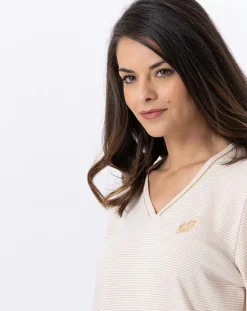 Pyjama Garance doré/écru-Le Chat Online