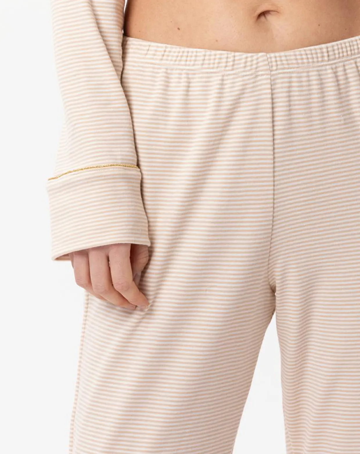 Pyjama Garance doré/écru-Le Chat Online