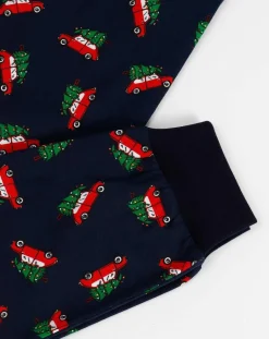 Enfant Mr Wonderful Garçon^Pyjama haut à manches longues & pantalon bleu marine