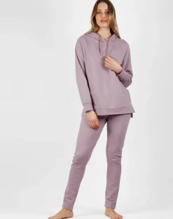 Femme Mr Wonderful Lingerie, Nuit^Pyjama haut à manches longues & pantalon violet clair