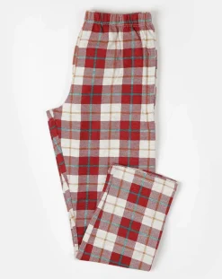 Pyjama haut à manches longues & pantalon rouge-Admas Outlet