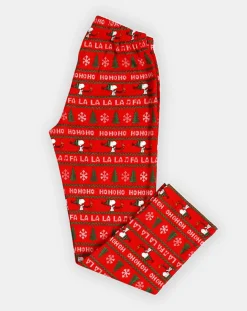 Pyjama haut à manches longues & pantalon rouge-Mr Wonderful Hot