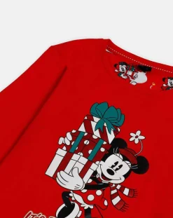 Enfant Disney 28 Fille^Pyjama Haut manches longues & Pantalon Valentina rouge