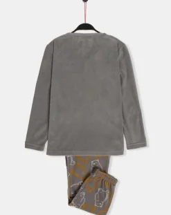 Enfant Admas Fille^Pyjama Haut manches longues & Pantalon Emiko gris
