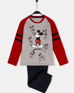 Enfant Disney 28 Garçon^Pyjama Mickey Shadows gris