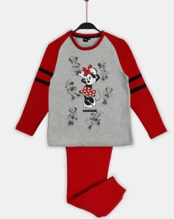 Enfant Disney 28 Fille^Pyjama Minnie Shadows gris